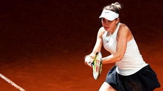 Belinda Bencic en il gieu cunter Osaka. 