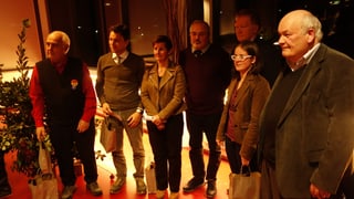 Ils participants dal discurs da podi.