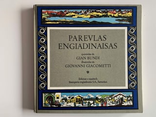 Cuverta dal cudesch da paraulas engiadinaisas.