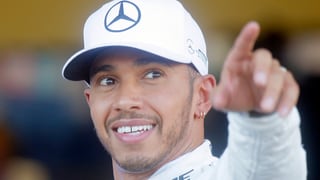 Lewis Hamilton è cuntent.