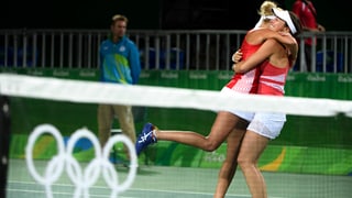 Las dunnas da tennis sa legran als gieus olimpics a Rio. 