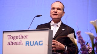 Il schef da la RUAG Urs Breitmeier.