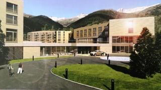 Visualisaziun per in nov hotel sin l'areal dal Hotel Acla da Fontauna