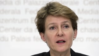 La presidenta da la Confederaziun, Simonetta Sommaruga.