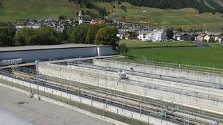 Davant ils batschigls da la serenera Staz - davos la vischnanca da Schlarigna.