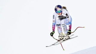 Lindsey Vonn sin skis
