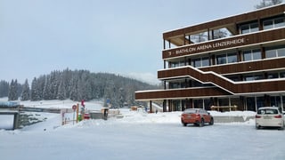 L'Arena da biatlon a Lai.