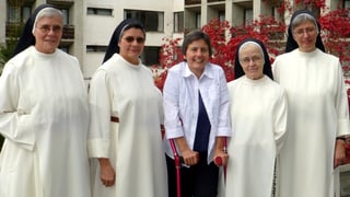 Da sanester: Sr. Armina Maissen, Sr. Miriam Ribero, Sr. Monika Hüppi, Sr. Maria Esther Küttlel, Sr. Annemarie Müller.