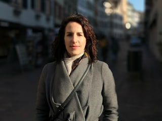 Sarina Pensa, la City-Managera da la citad da Rheinfelden.