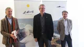 Da sanestra; Gerhard Walter, Stefan Sieber e Roberto Rivola. 