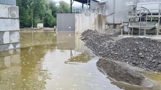 A Giswil en vischinanza dal Lai da Sarnen.