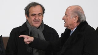 Michel Platini e Sepp Blatter