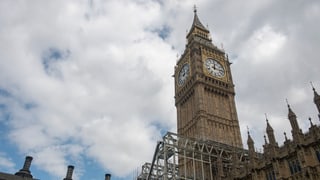 vista sin il Big Ben, il clutger marcant da Londra
