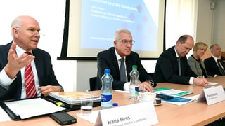 Hans Hess (sanester), Pierin Vincenz (dretg). 