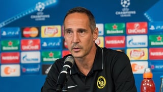 Il trenader da YB Adi Hütter