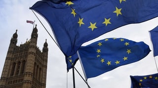 Bandieras da l'EU.