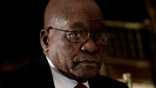 Purtret da Jacob Zuma. 