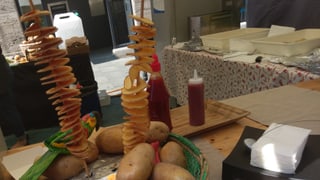In snack da tartuffels al stan Brasilian.