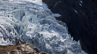 In toc dal glatscher Trift smanatscha da rumper giu.