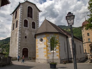 La baselgia sontga Margareta a Glion.