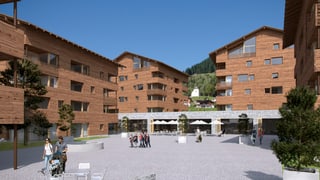 Il resort Catrina – ina visualisaziun. 