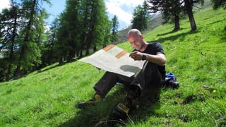 Il redactur da RTR Tobia Valär ha rapportà durant in’emna or dal Parc Naziunal Svizze.