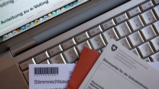 Computer e documents da votar
