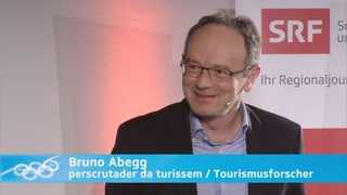 Portrait da Bruno Abegg, perscrutader da turissem
