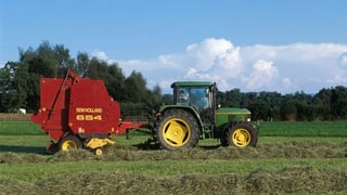 Tractor sin in prà.