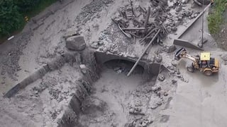 Purtret dal material ch'è vegnì or da la val Clozza en direcziun Scuol. 