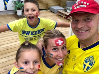 Els quatter en mondura da fans.