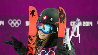 Nina Ragettli als gieus olimpics a Sotchi il 2014.