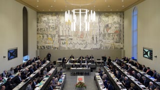 La sala da Cussegl grond.
