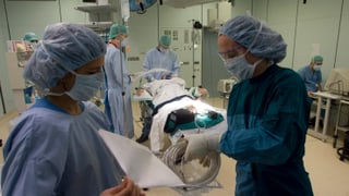 Sala d'operaziun.