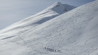 Skiunz da turas en la Val d'Avras