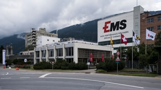 Vista sin la sedia da la EMS holding SA.