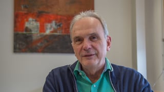 Il maletg mussa Aurelio Casanova, deputà da la PCD e president communal da Glion
