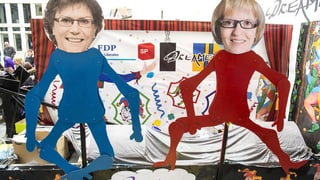 A Domat ston era politicras tegnair il chau durant il tschaiver. A Domat ston era politicras tegnair il chau durant il tschaiver.