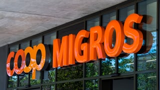 Logo da Coop e Migros.