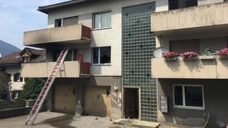 En questa chasa en il centrum da Zezras han ins chattà ina bara. 