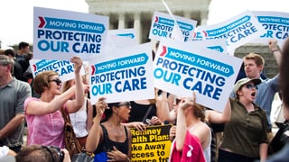 Protestas per Obamacare l'onn 2012.