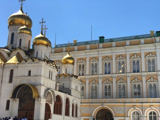 Davos la cathedrala nua che numerus zars èn vegnids curunads pon ins vesair ina part dal palast grond dal Kreml. 