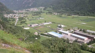 Vista sur la zona d'industria da San Vittore.