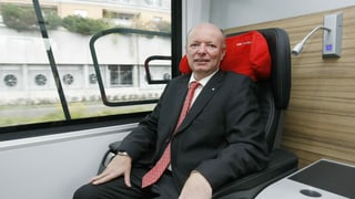 Vincent Ducrot en il tren