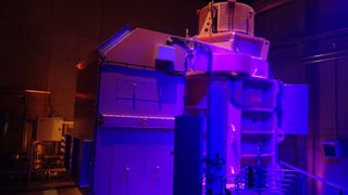 Per il di da las portas avertas da sonda proxima, è la turbina vegnida inscenada cun glischs. Per il di da las portas avertas da sonda proxima, è la turbina vegnida inscenada cun glischs.