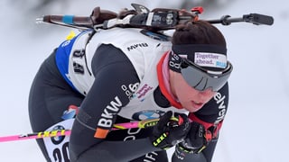 Lena Häcki (21) ha cuntanschì plaz 13 ad Oberhof. Lena Häcki (21) ha cuntanschì plaz 13 ad Oberhof.