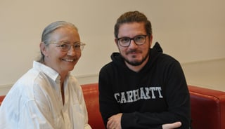 La schurnalista Pierina Hassler ed il manader da social media Claudio Candinas