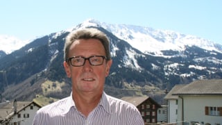 Armin Candinas, il president communal da Sumvitg. Armin Candinas, il president communal da Sumvitg.