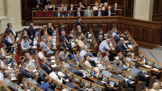 vista en la sala dal parlament a Kiew, en l'Ucraina