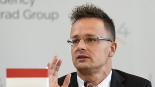 Il minister d'exteriur da l'Ungaria, Péter Szijjártó.